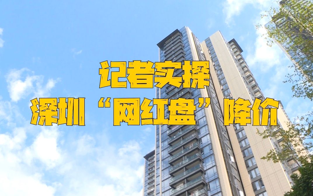 “降了300万” 记者实探深圳“网红盘”降价 业内称仍有空间