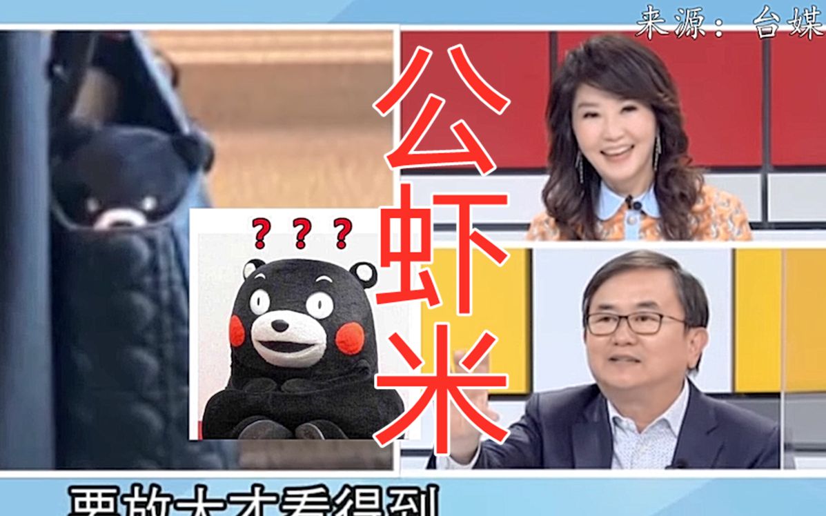 美国“大使”包里放着台湾黑熊玩偶，绿营集体自我感动