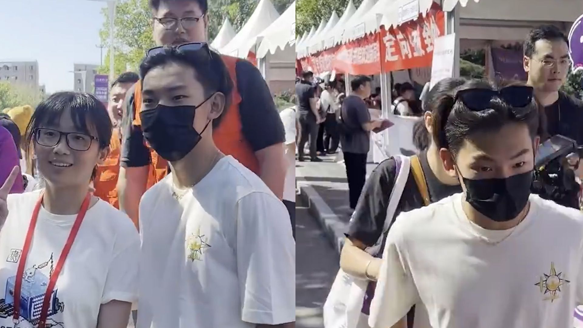 苏翊鸣清华大学报到 计划进入新雅学院就读 现场同学纷纷求合影