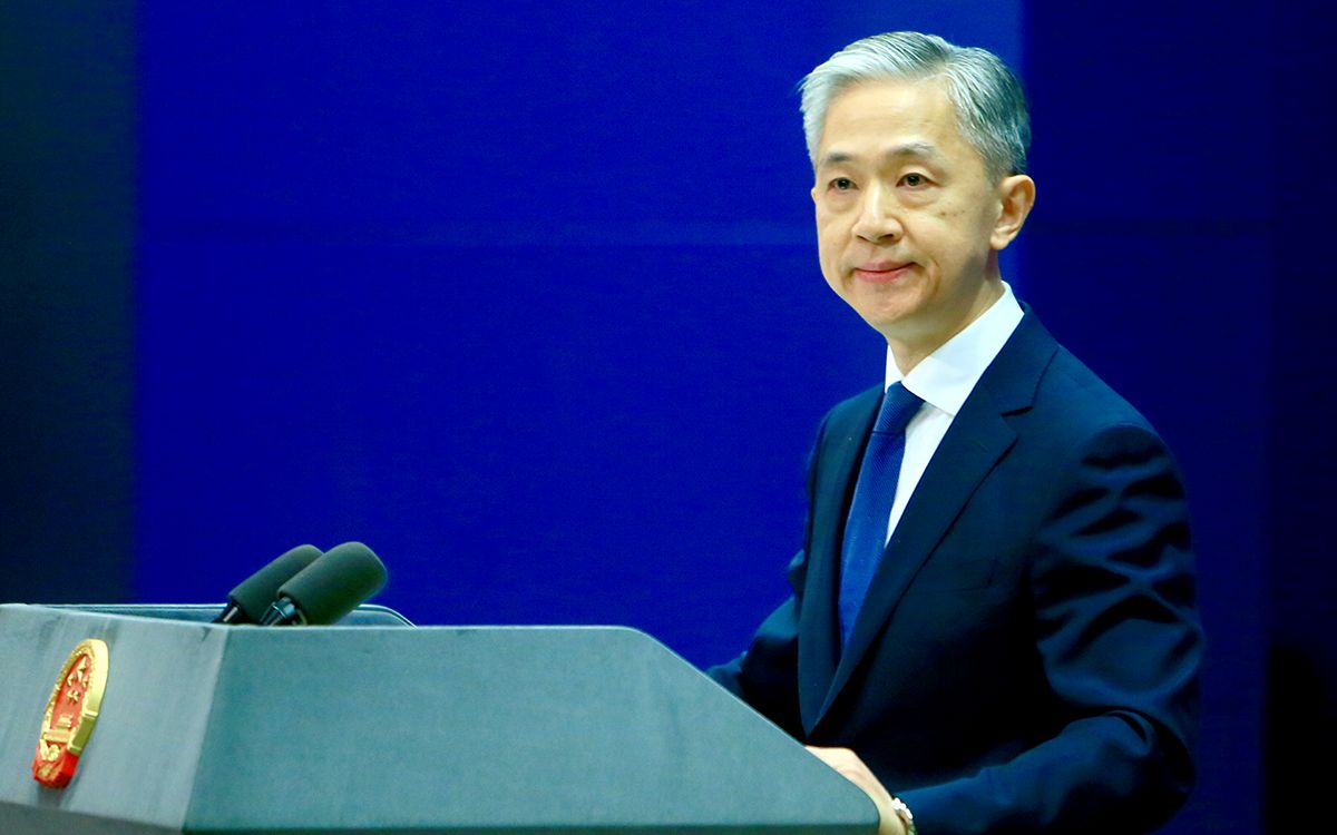 汪文斌：台湾是中国的事，不关日本的事