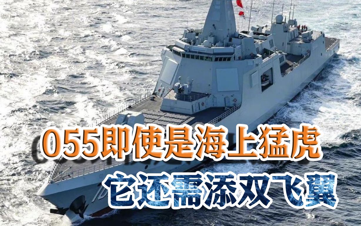 055即使是海上猛虎，它还需添双飞翼