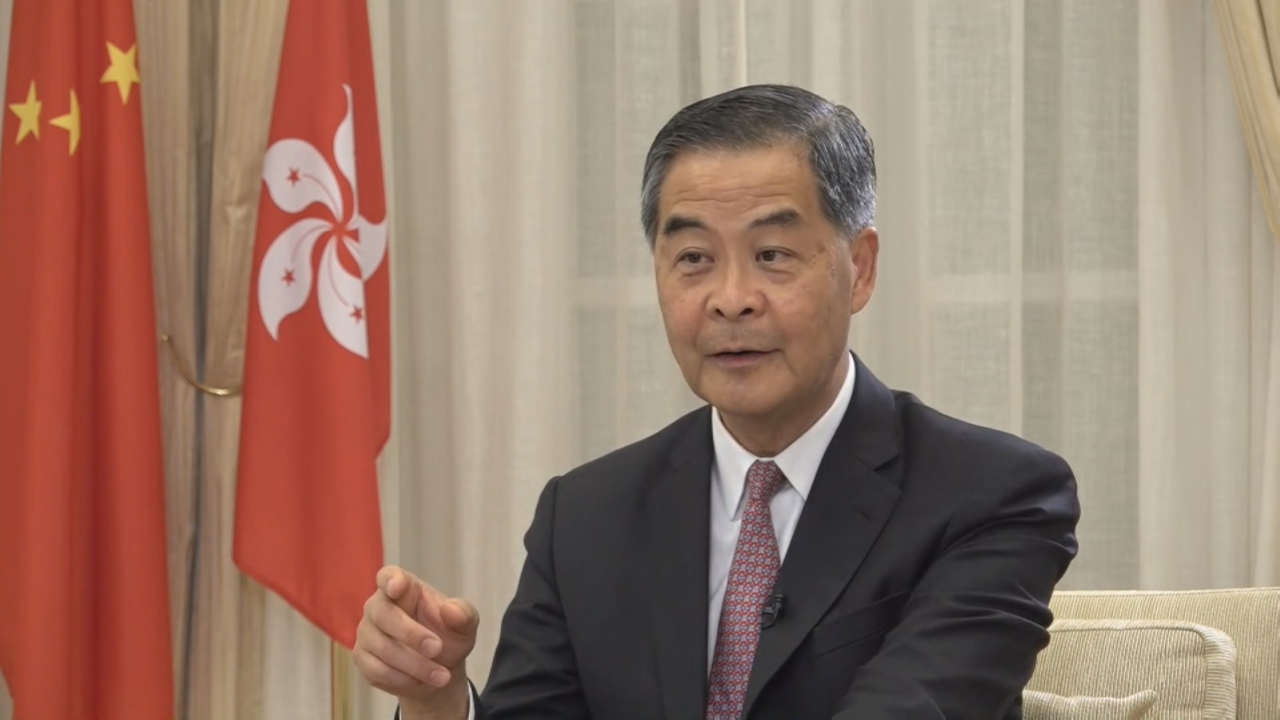独家丨梁振英： 香港是宣传 内地发展机遇的好平台