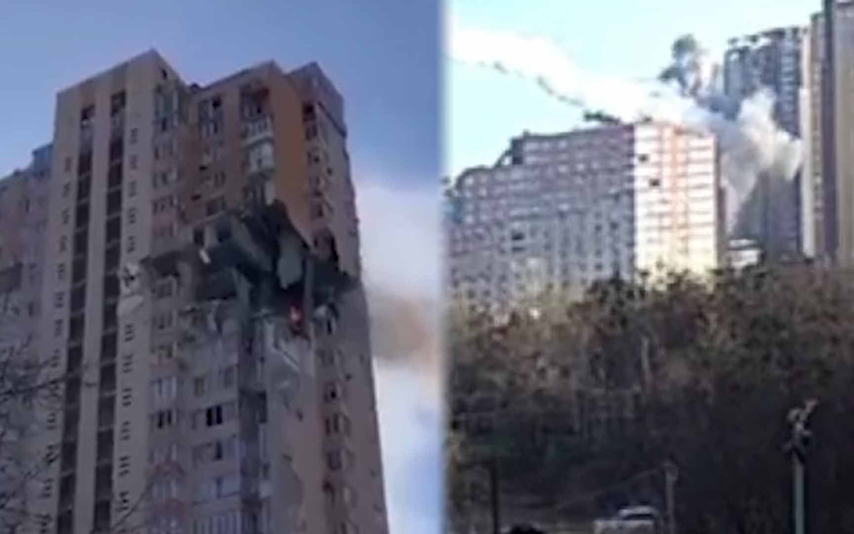 俄方否认袭击基辅一住宅楼：系乌方防空制导故障致导弹袭击民居