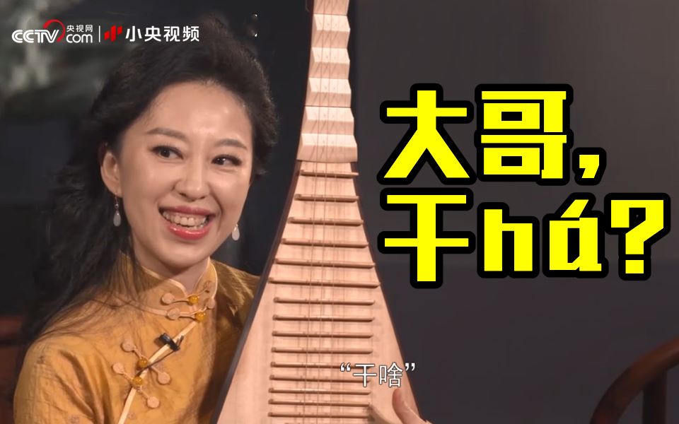 琵琶竟然会说东北话？！“大哥；干há？”