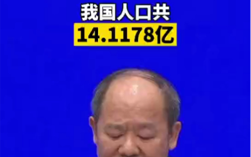 我国人口共14.1178亿