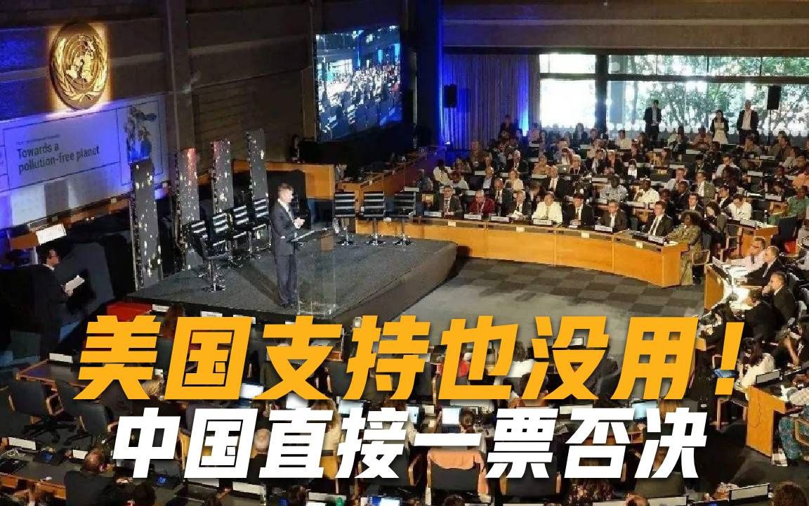背靠美国就想加入联合国？中国直接一票否决，就算107国赞成也没用