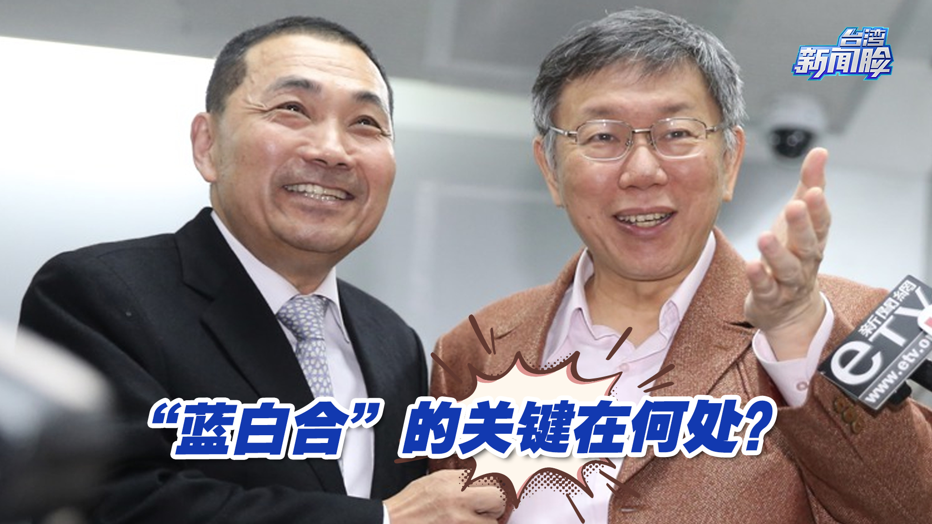 “蓝白合”的关键在何处？台学者指出最佳路径