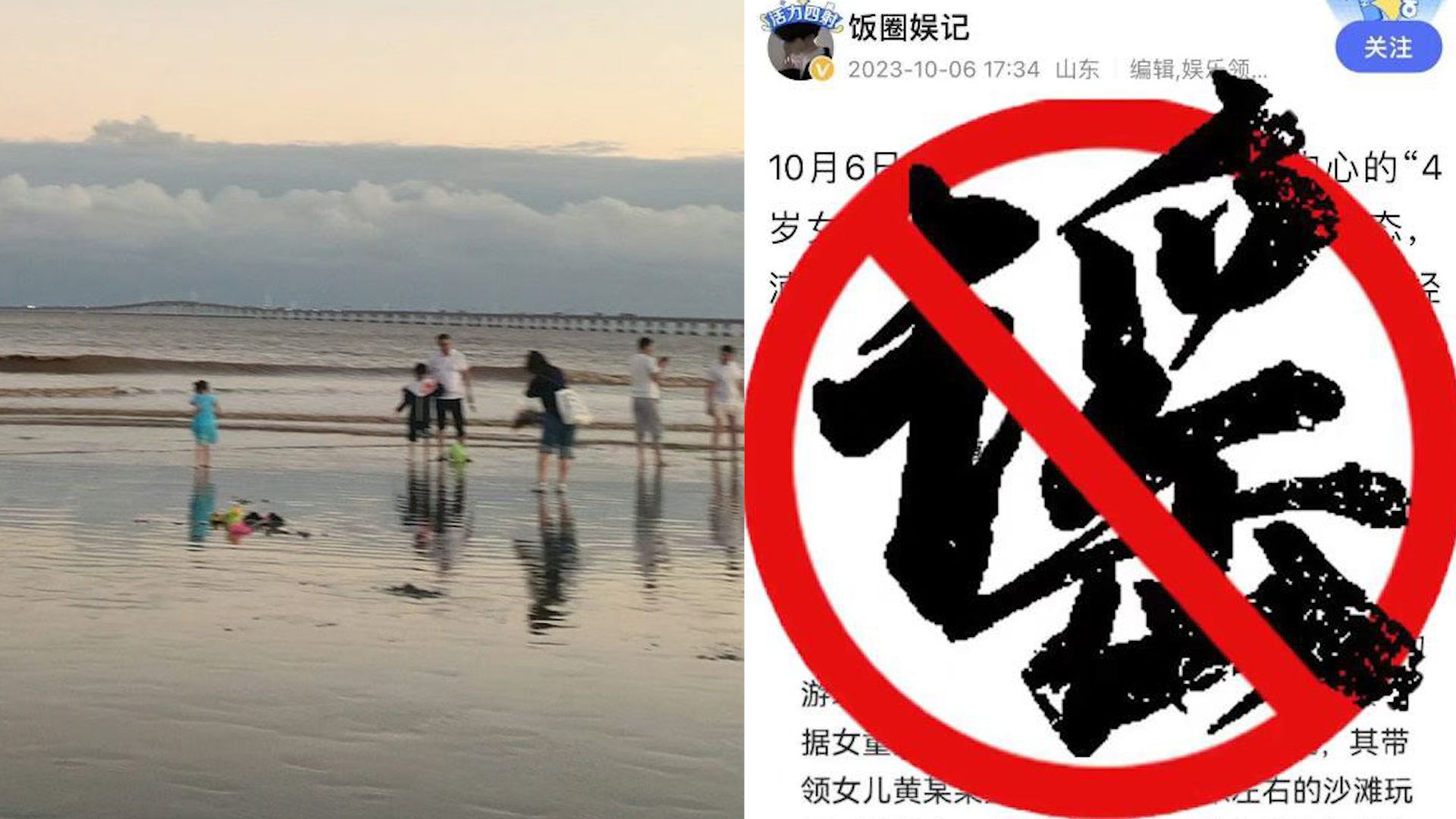 去年“浦东海滩女童走失事件”中造谣团伙12人被抓 造谣获利四万元