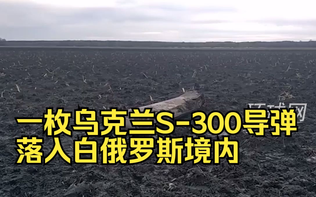 一枚乌克兰S-300导弹落入白俄罗斯境内