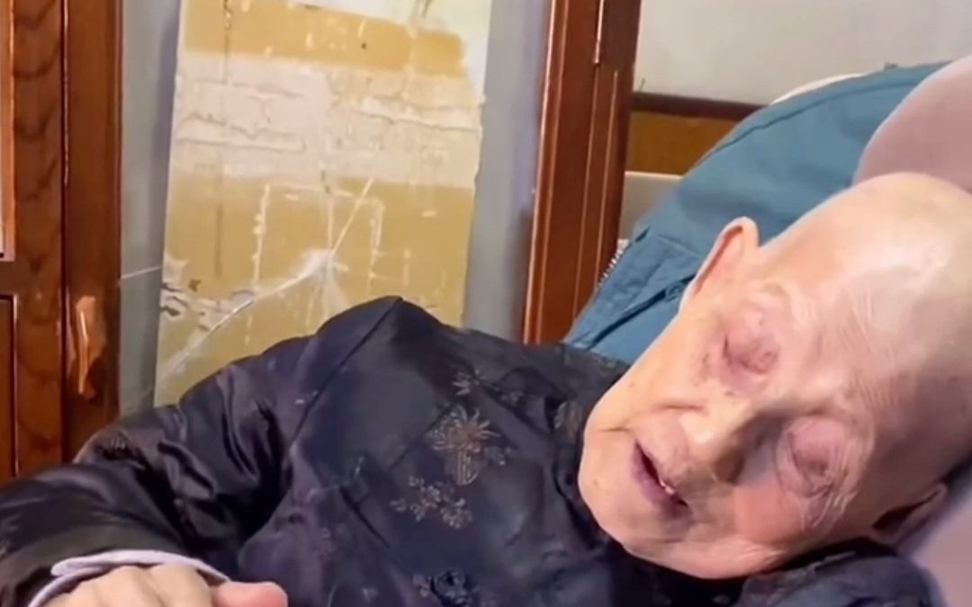91岁奶奶嘱托8岁猫咪：“奶奶就要走了，你要听话