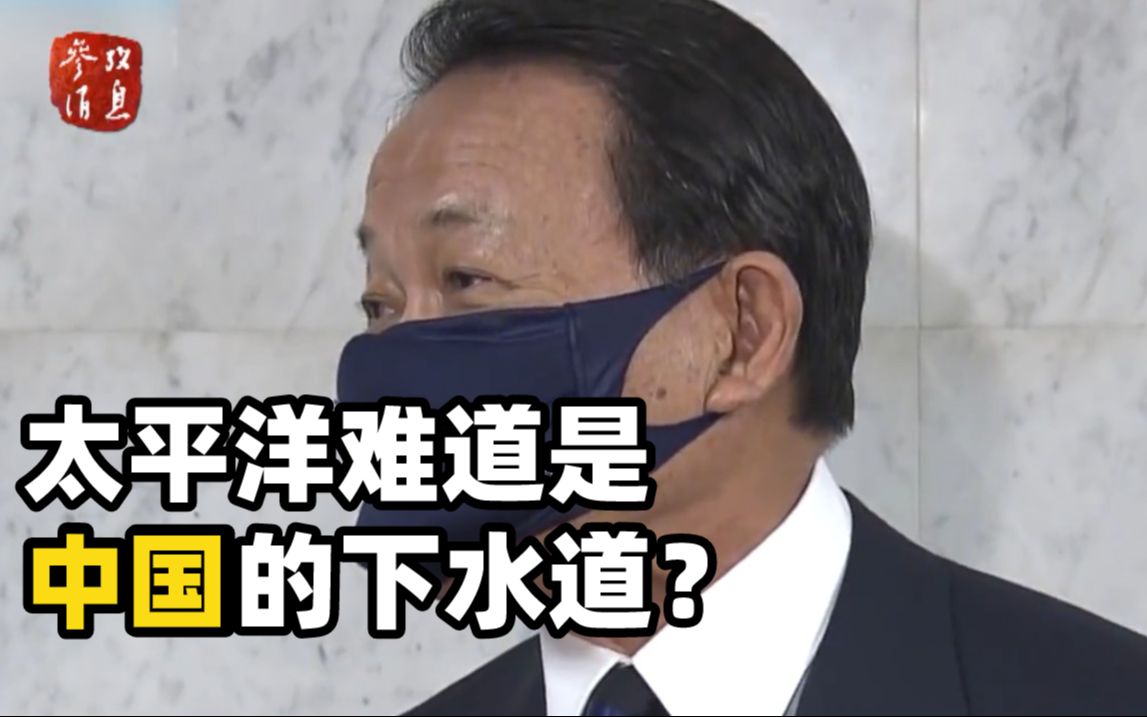 日本副首相麻生无赖逻辑回应中方批评，日网友：无耻
