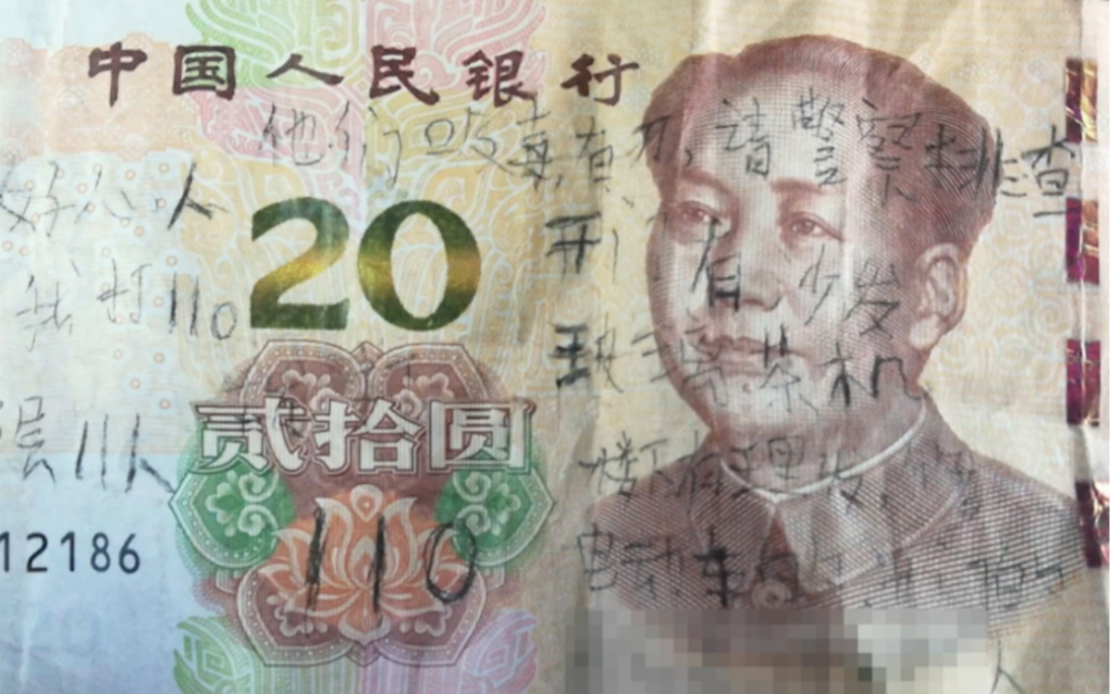 孩子捡到20元纸币 报警解救11人