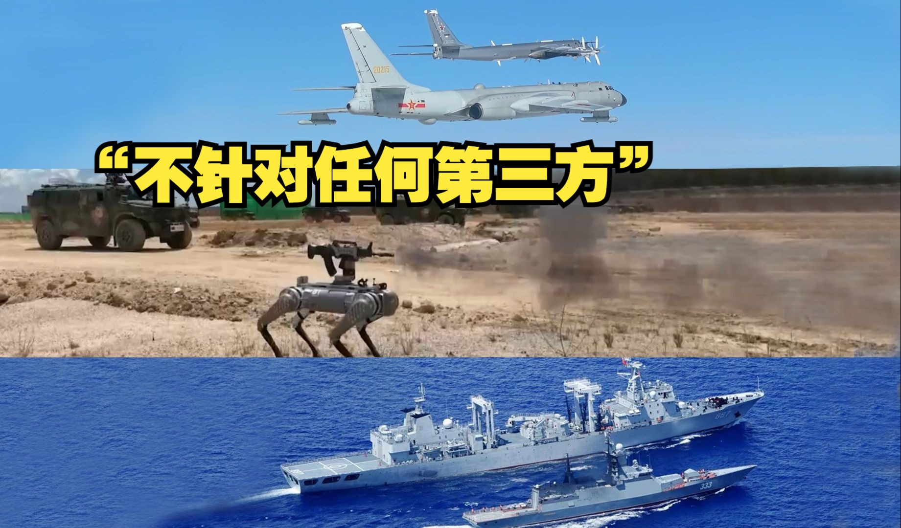“不针对任何第三方”