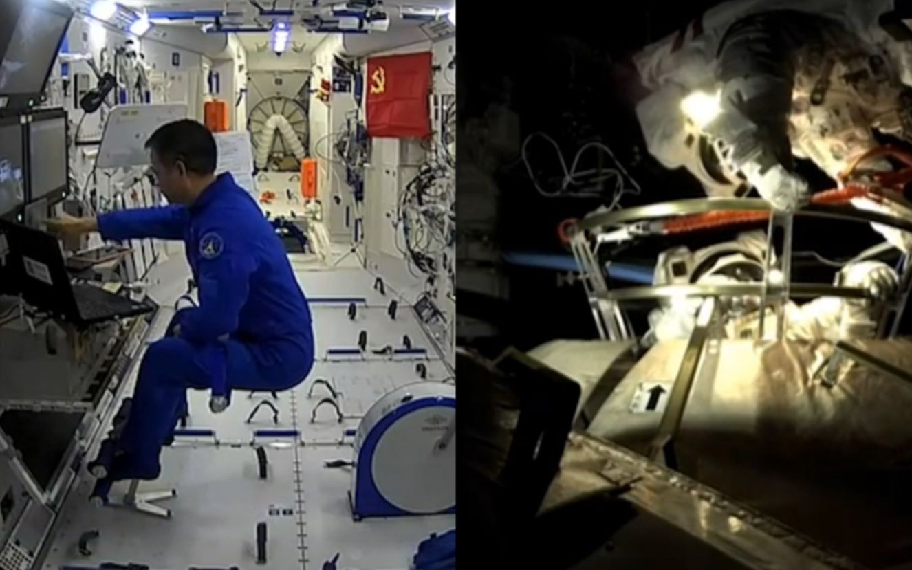 真正的星辰大海！刘伯明出舱后 聂海胜问“没有看到漫天繁星吗”