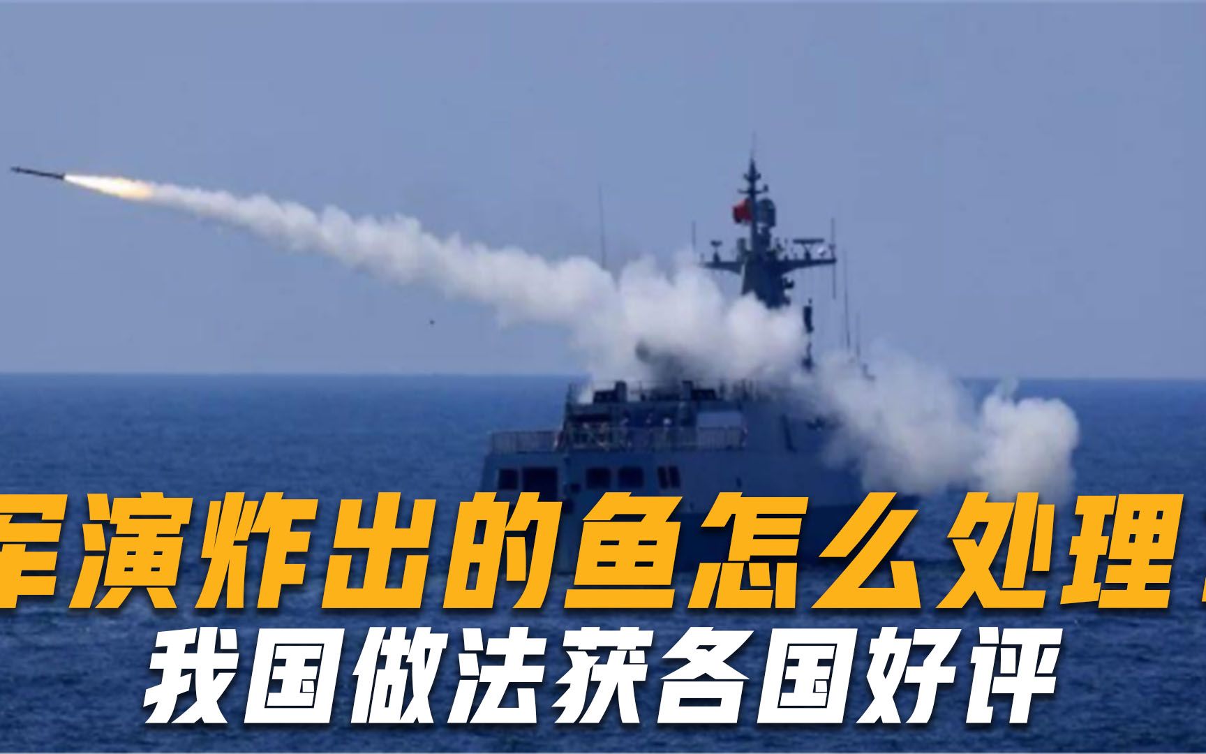 海军军演一次炸出那么多鱼，最后怎么处理？我国办法获各国好评