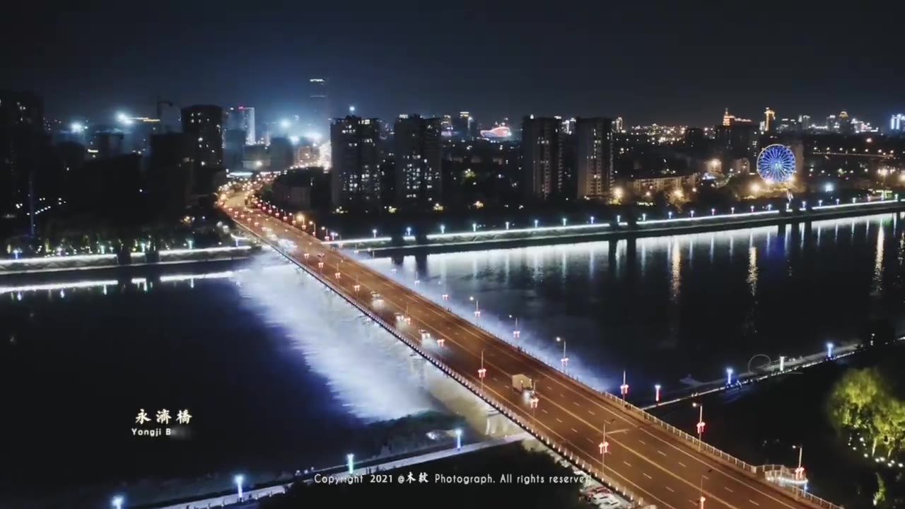 流光溢彩“夜”金华