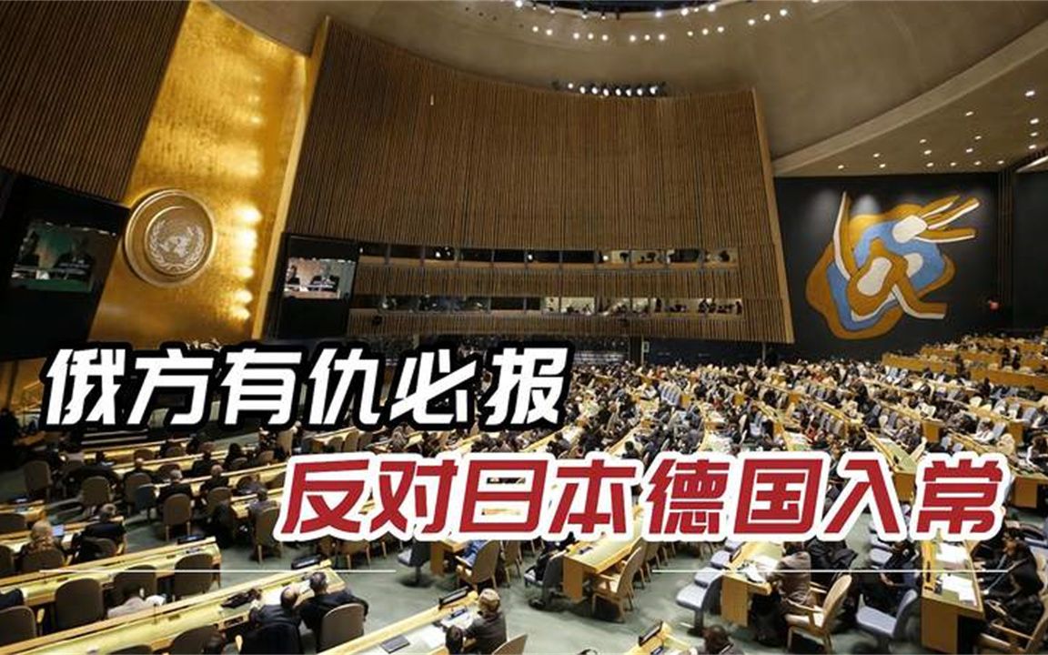 俄罗斯的报复很直接，动用“一票否决”权，拒绝日本德国入常