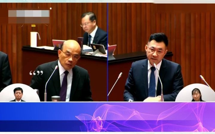 美猪攻防战！江启臣问得苏贞昌哑口无言