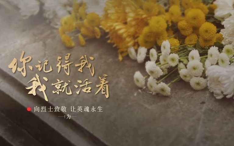 你记得我我就活着|烈士的告白你听见了吗