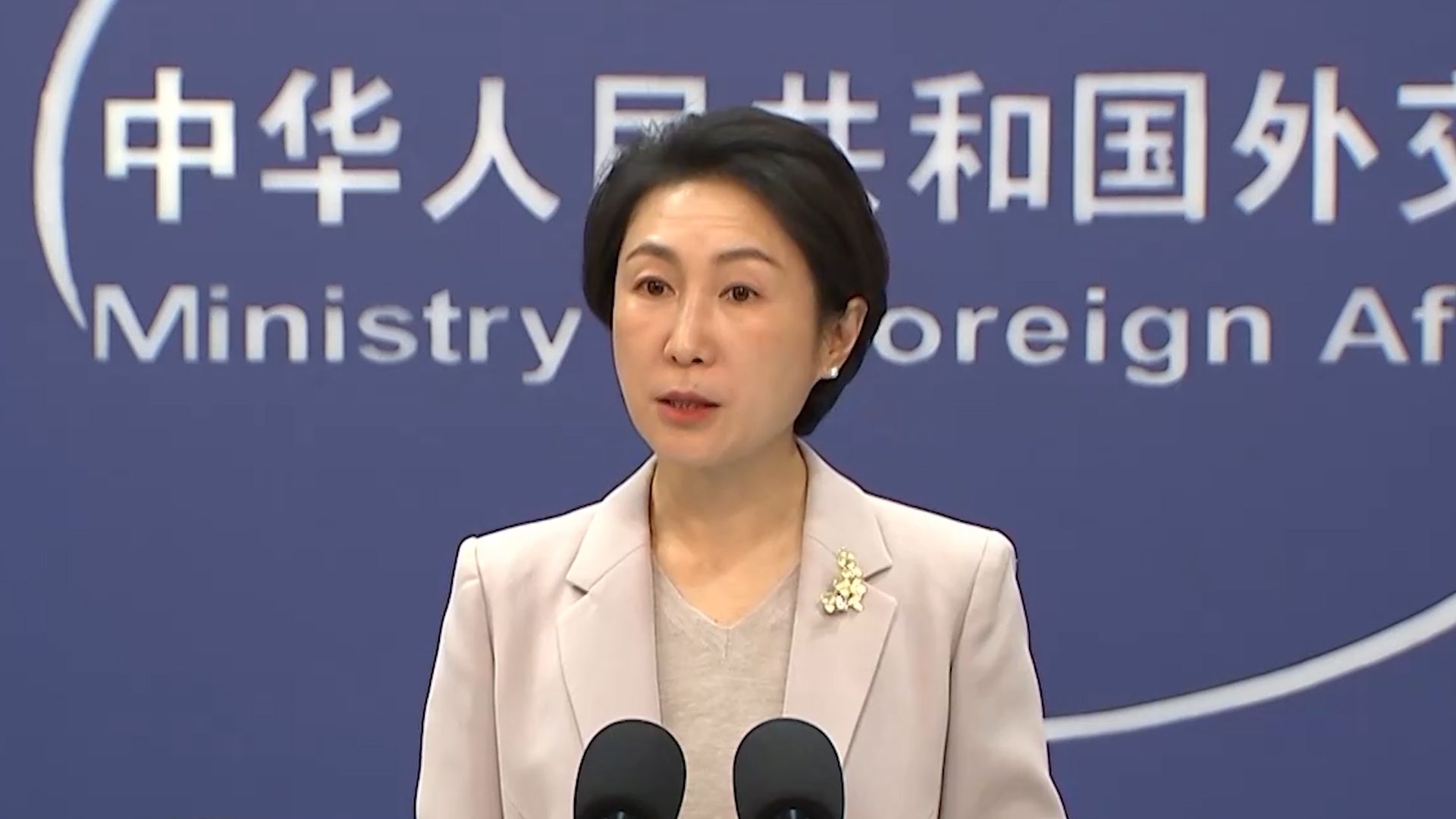 中国本周在台海军演是给美国新总统划红线？外交部回应