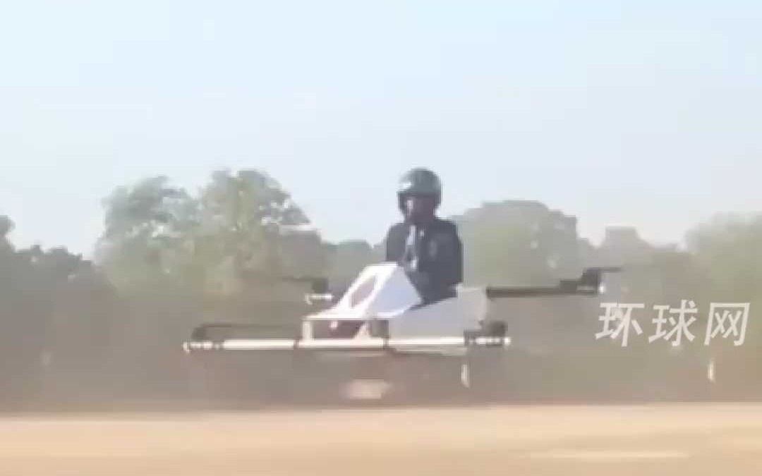 印度高中生手搓飞行“卡丁车”，称受中国无人机启发
