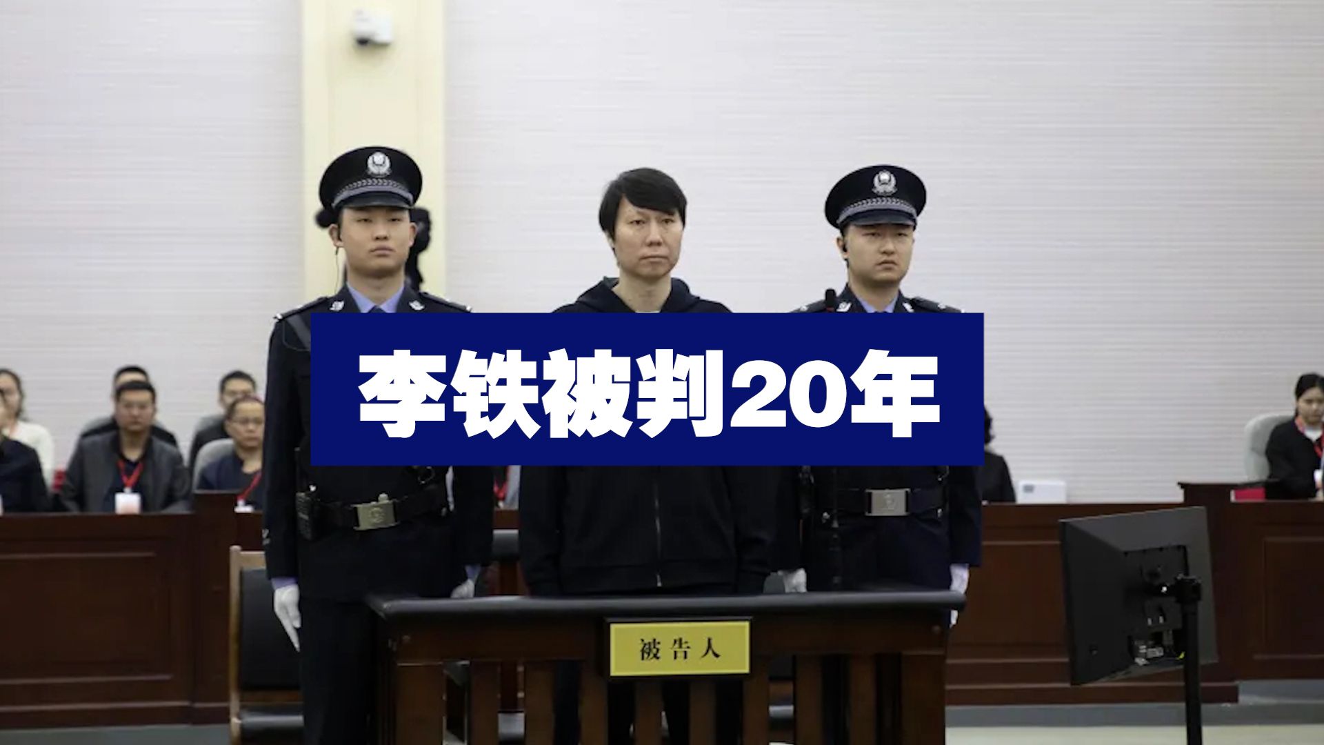 李铁被判20年