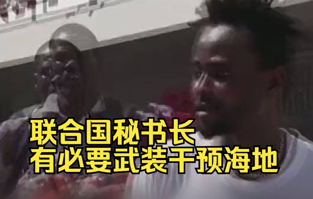 联合国秘书长：有必要武装干预海地！