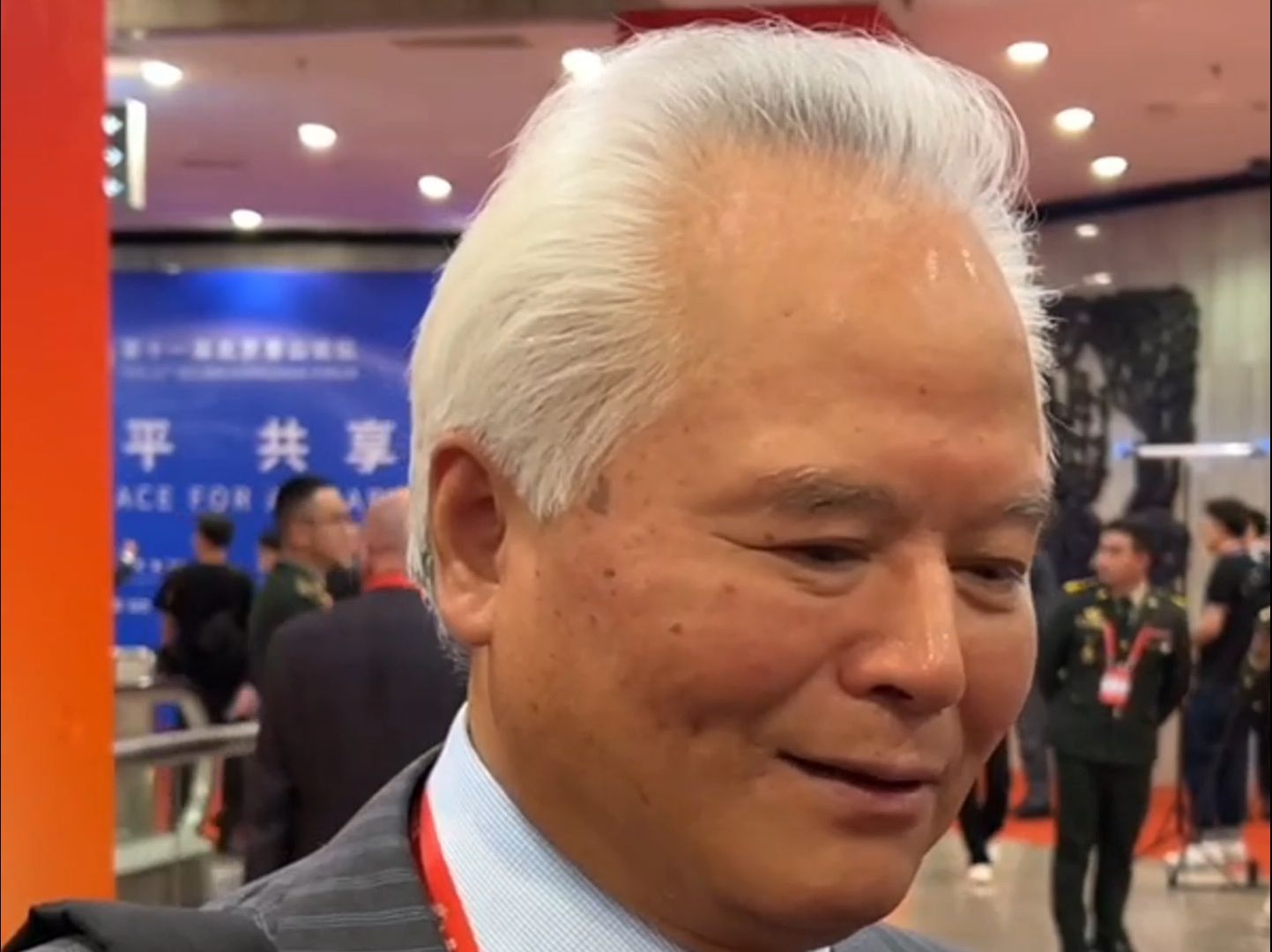 吴士存：我想给布林肯提问，连话筒都不给我，北京香山论坛不会这样