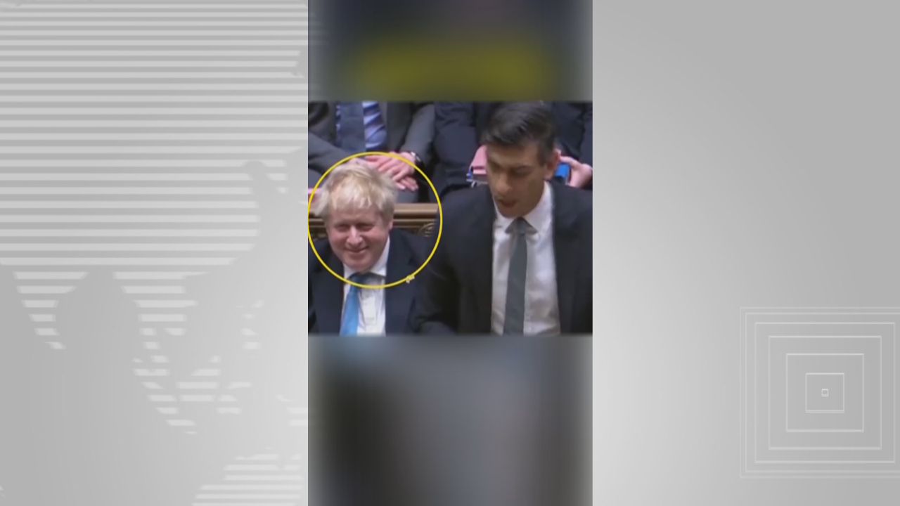 英首相约翰逊听到乌克兰平民遭遇 笑到停不下来