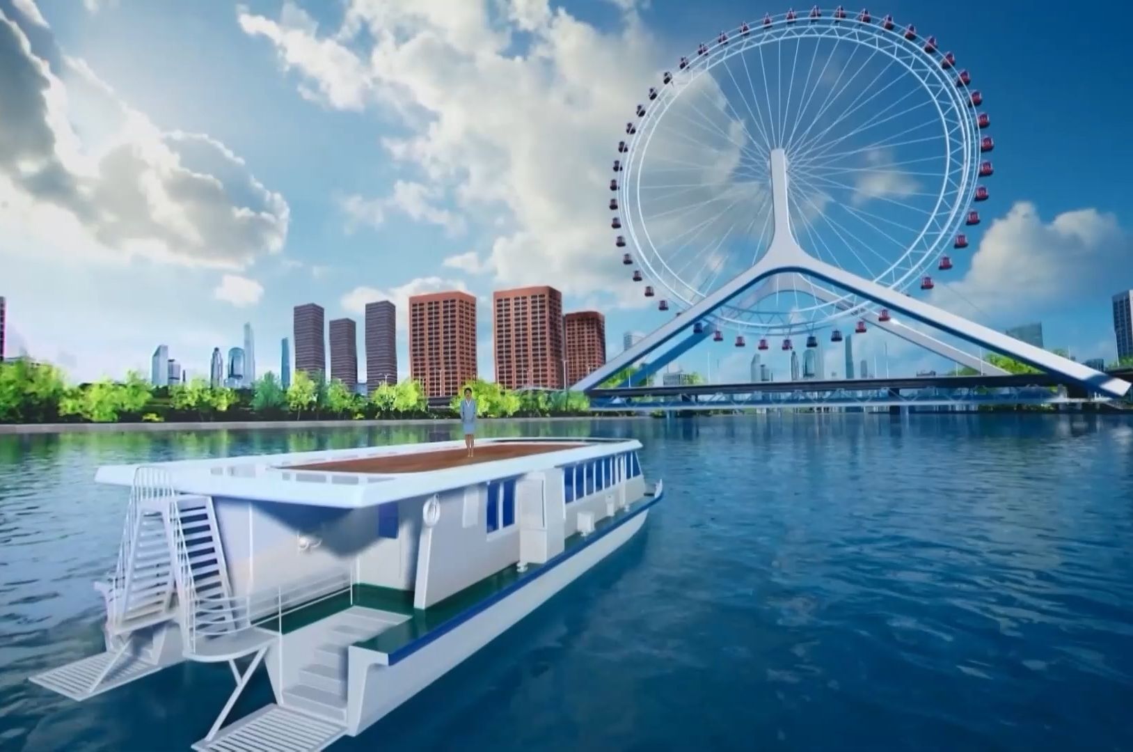 海河云观：人民城市 共建共享
