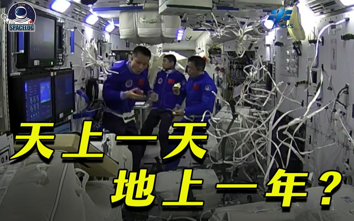 中 国 空 间 站 的 一 天