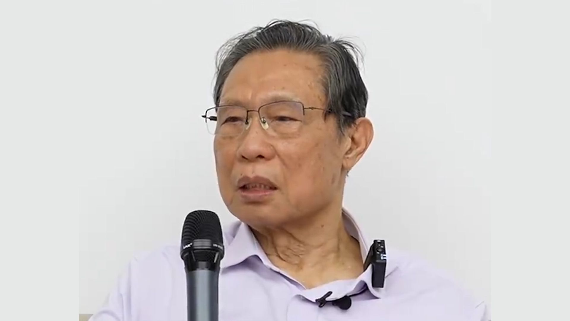 钟南山谈“X疾病”：不认为这是近在咫尺的问题，不需要过分渲染