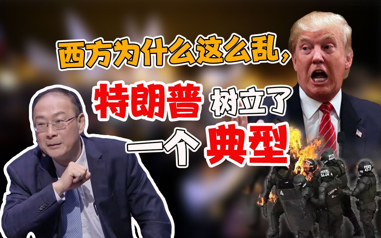 金灿荣：西方为什么这么乱，特朗普树立了一个典型
