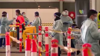 澳大利亚日增确诊近万例数万人节日期间被迫隔离