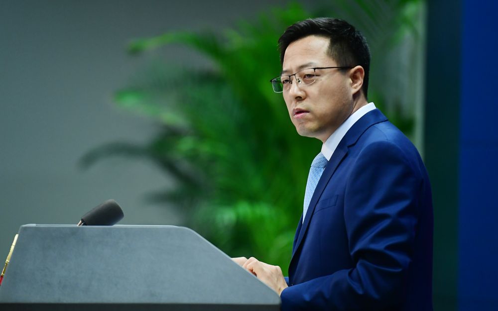 赵立坚：“种族主义世界观”可以休矣