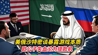 美俄沙特密谈暴露游戏本质，欧公子失血沦为提款机