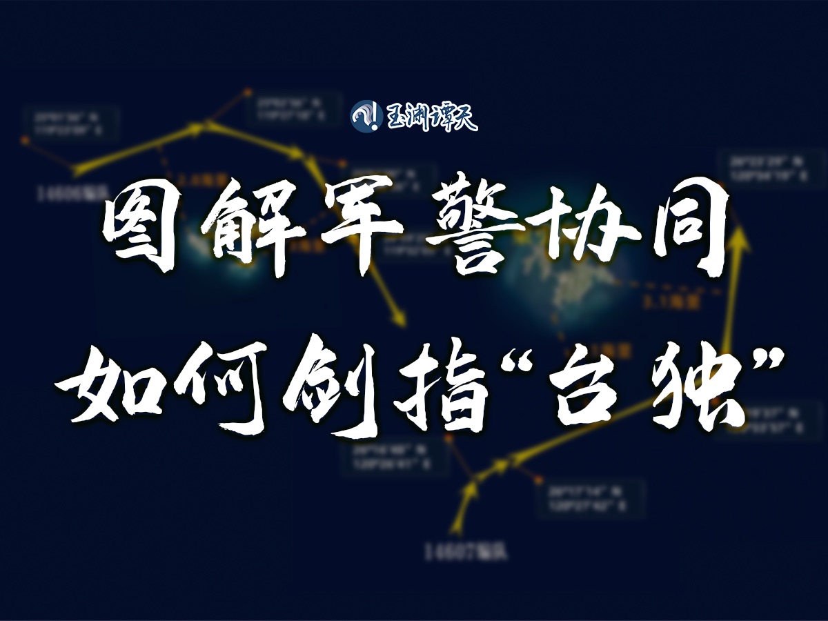 全网独家！一图详解东部战区位台岛周边联合演训
