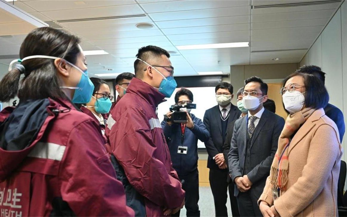 内地支援香港抗疫工作专班与特区政府抗疫专班举行视频会议