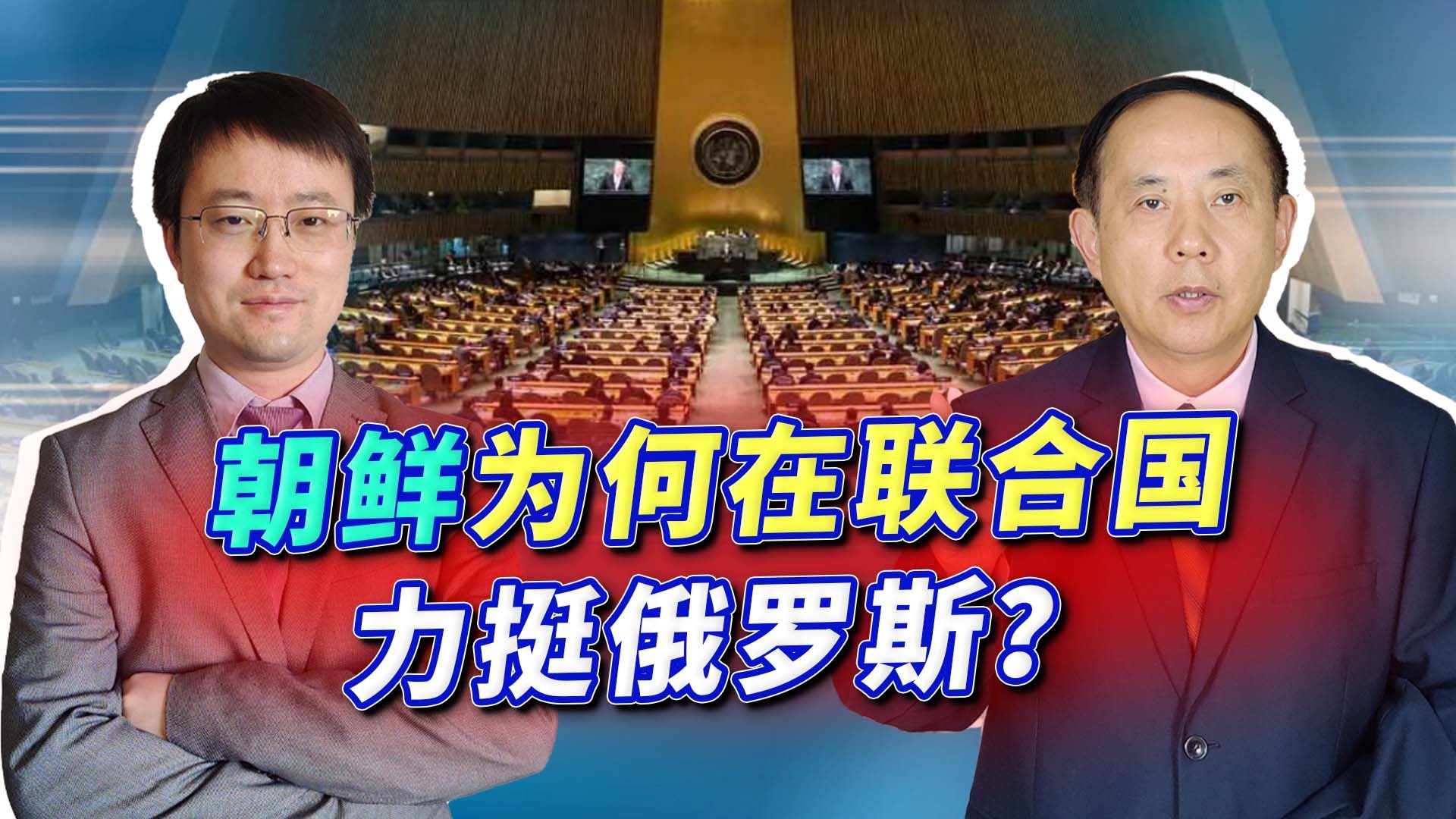 不让普京独自面对，朝鲜在联合国力挺俄并入乌领土，展现大智慧