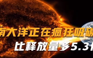 南大洋正在疯狂吸碳，比释放量多5.3亿吨，科学家这不是个好兆头