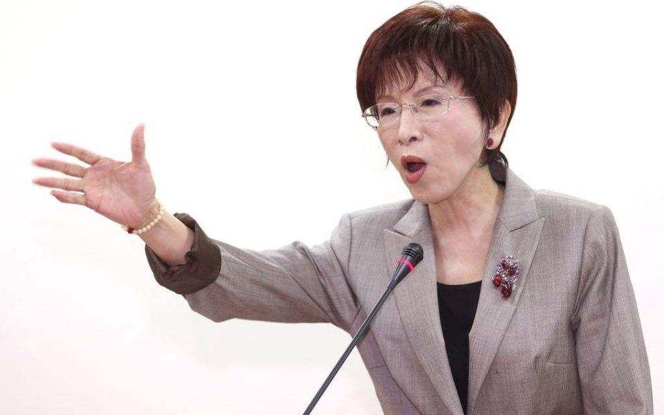 洪秀柱：两岸同属一中，要共同谋求未来统一！