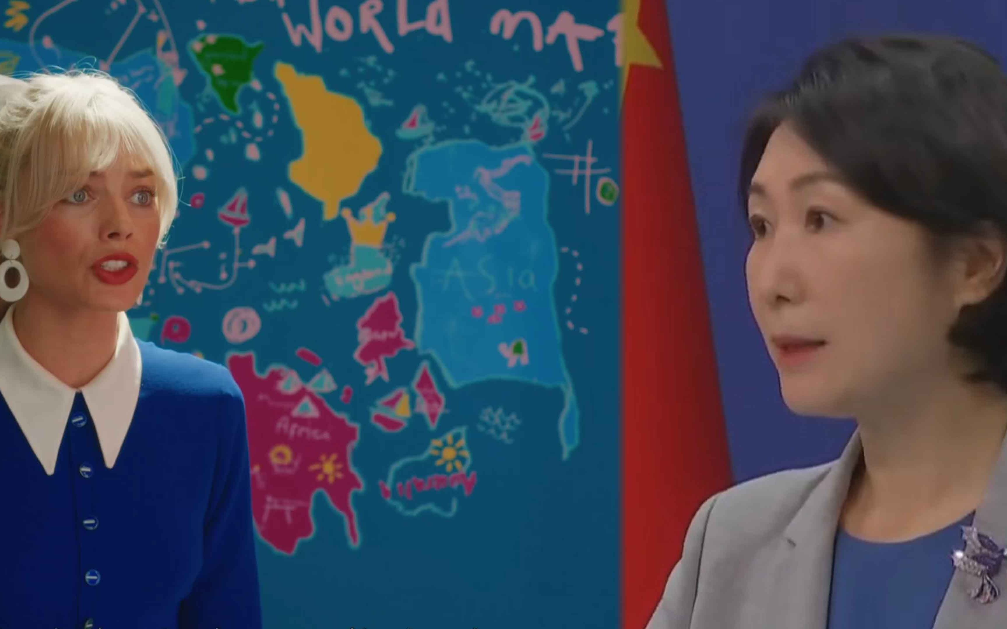 越南因“南海九段线”问题禁映美国电影《芭比》 中方回应
