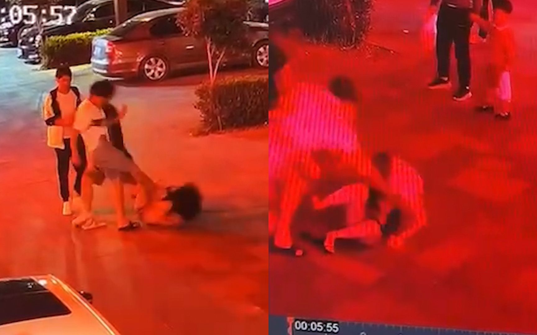 云南曲靖男子非礼酒吧驻唱女歌手不成当场羞辱，追到门口拳打脚踢