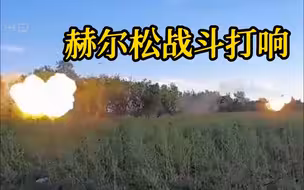 凤凰直击丨赫尔松战斗打响 集中在西北方向