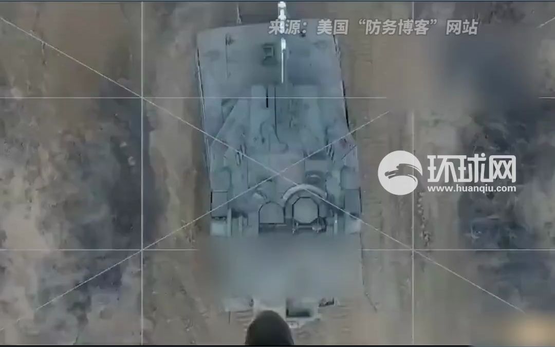 画面曝光！美媒：借鉴俄乌冲突经验，哈马斯使用无人机击毁以军坦克