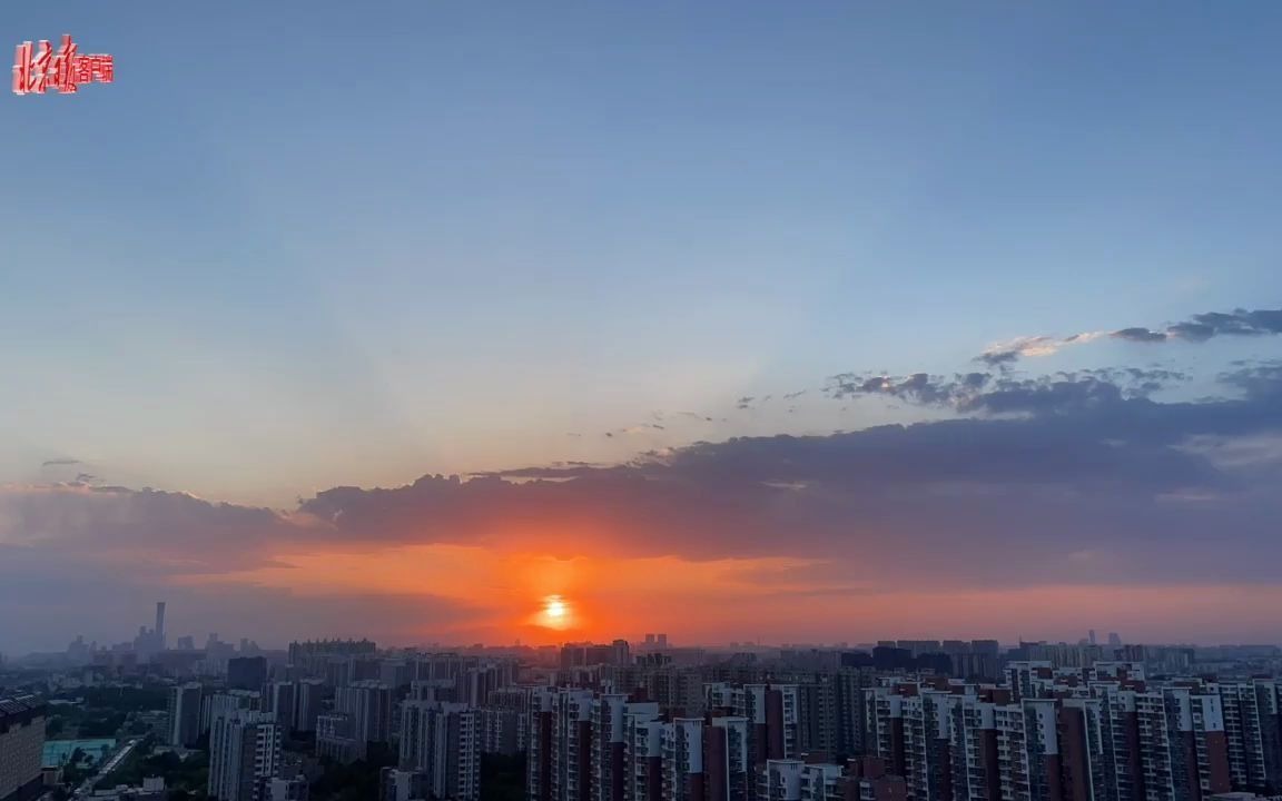 延时摄影｜每一次的日落，都是太阳留给天空最后的温柔！