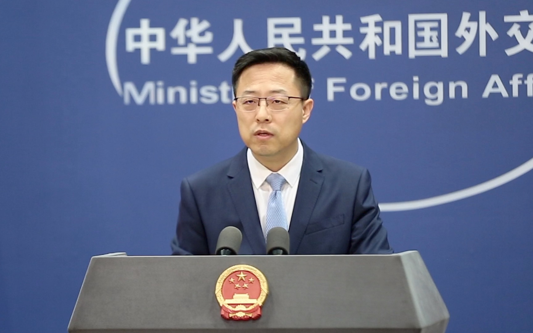 赵立坚嘲讽美国对核废水身体很诚实