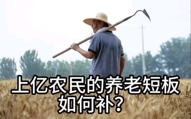 在中国近3亿名60岁以上老人的“养老挑战”中，农村老人的养老问题更为突出，上亿农民的养老短板如何补？