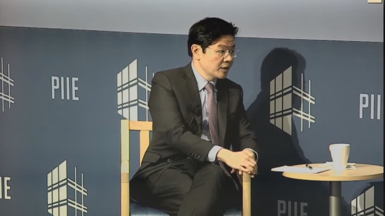 李显龙“准接班人”黄循财：美国尝试围堵中国崛起困难且无效