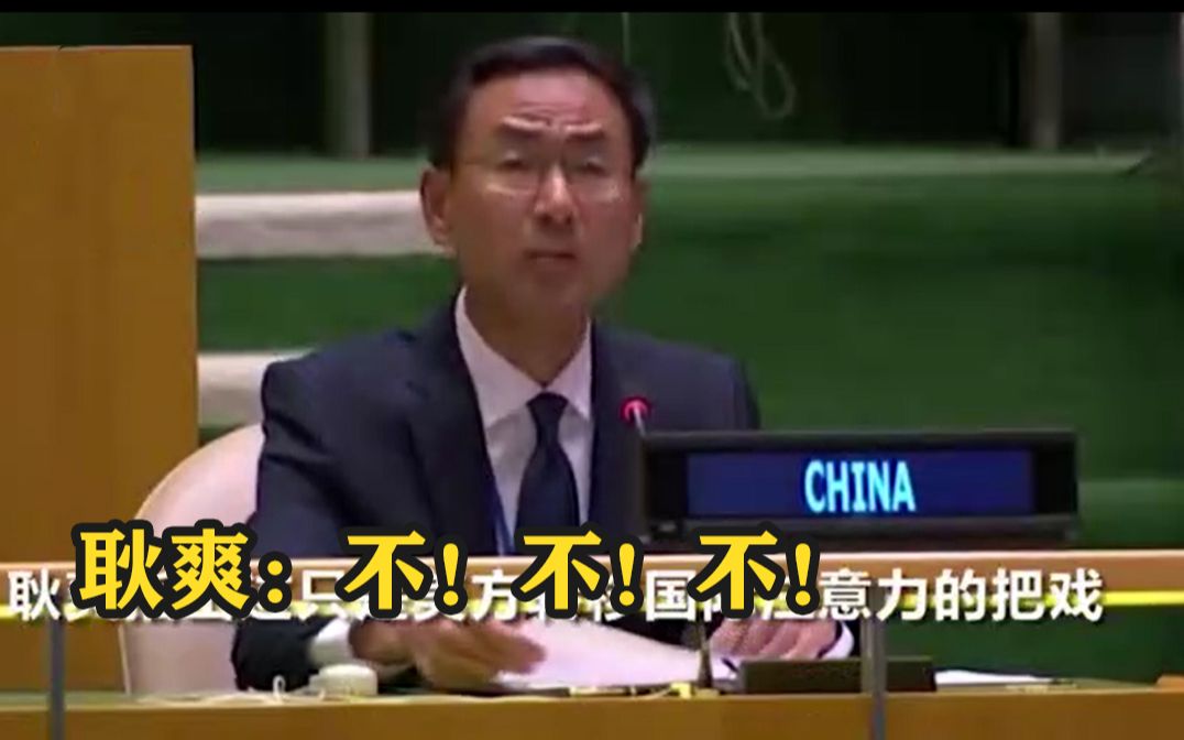 耿爽：不！不！不！